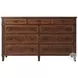 Brooksby Light Distressing 9 Drawer Dresser