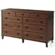 Brooksby Light Distressing 9 Drawer Dresser