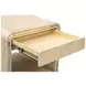 Damone Cerused White and Silver Square End Table