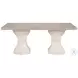 Lofton Light Gray And White Extendable Dining Table