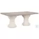 Lofton Light Gray And White Extendable Dining Table