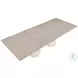 Lofton Light Gray And White Extendable Dining Table