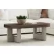 Nova Cerused Charcoal Rectangular Coffee Table