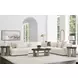 Nova Cerused Charcoal Rectangular Coffee Table