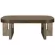 Nova Cerused Charcoal Rectangular Coffee Table