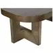 Nova Cerused Charcoal Rectangular Coffee Table