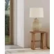 Knox Natural Pine Square End Table