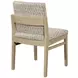 Trifecta Driftwood Cerused Oak Rectangular Dining Room Set