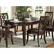 Keenan Dark Walnut 82" Extendable Rectangular Dining Table