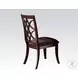 Keenan Dark Walnut Side Chair Set of 2
