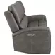 Brickston Charcoal Triple 86" Power Reclining Sofa with USB Charging and LED