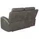 Brickston Charcoal Triple 62" Power Reclining Loveseat with USB Charging