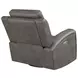 Brickston Charcoal Power Swivel Glider Recliner with USB Charging