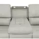 Brickston Gray Triple 86" Power Reclining Sofa with USB Charging and LED