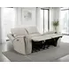 Brickston Gray Triple Zero Gravity 62" Power Reclining Loveseat with USB Charging