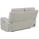 Brickston Gray Triple Zero Gravity 62" Power Reclining Loveseat with USB Charging
