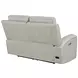 Brickston Gray Triple Zero Gravity 62" Power Reclining Loveseat with USB Charging