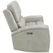 Brickston Gray Triple Zero Gravity 62" Power Reclining Loveseat with USB Charging