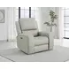 Brickston Gray Power Swivel Glider Recliner with USB Charging