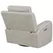 Brickston Gray Power Swivel Glider Recliner with USB Charging