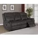 Lawrence Charcoal Reclining 85" Sofa