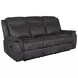 Lawrence Charcoal Reclining 85" Sofa