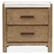Plum Creek Sierra Brown and Elite Dove Upholstered Panel Bedroom Set
