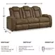 Wolfridge Brindle 86" Power Reclining Sofa