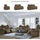 Wolfridge Brindle 75" Power Reclining Loveseat