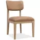 Seabreeze Brown Upholstered Side Chair