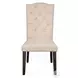 Gerardo Beige Linen Side Chair Set of 2