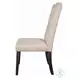 Gerardo Beige Linen Side Chair Set of 2
