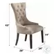 Gerardo Beige Linen Arm Chair Set of 2