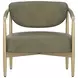 Cressida Ivanhoe Pine Upholstered Lounge Chair