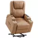 Armstrong Camel Power Lift Massage Recliner 