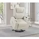 Armstrong Ivory Power Lift Massage Recliner with USB Charging