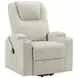 Armstrong Ivory Power Lift Massage Recliner with USB Charging
