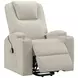Armstrong Ivory Power Lift Massage Recliner with USB Charging