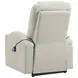 Armstrong Ivory Power Lift Massage Recliner with USB Charging
