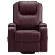 Armstrong Wine Power Lift Massage Recliner 