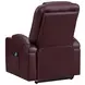 Armstrong Wine Power Lift Massage Recliner 