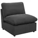 Collins Dark Gray Modular 124" Power Reclining Sofa