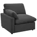 Collins Dark Gray Modular 124" Power Reclining Sofa