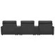 Collins Dark Gray 5 Piece Power Reclining Home Theater Seating