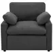 Collins Dark Gray Power Recliner