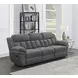 Bahrain Charcoal Reclining 99" Sofa
