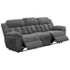 Bahrain Charcoal Reclining 99" Sofa