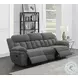 Bahrain Charcoal Power Reclining Sofa