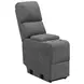 Bahrain Charcoal Reclining 3 Seater 126" Home Theater