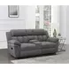 Bahrain Charcoal Reclining 86" Loveseat